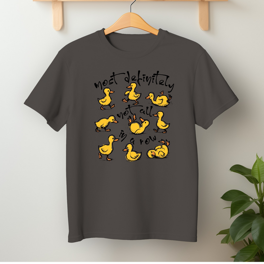 DUCKS NOT IN A ROW
